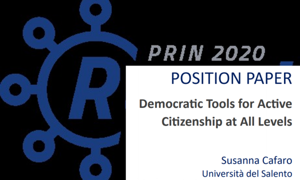 REACT Position Paper 2023/04: Democratic Tools ofr Active Citizenship at All Levels