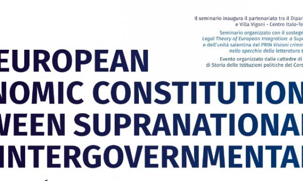 15 Novembre 2022:  The european economic constitution